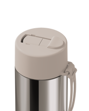 Load image into Gallery viewer, Frank Green Ceramic Reusable Bottle - Moon Dust Chrome with Flip Straw Lid 20oz/595ml
