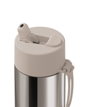 Load image into Gallery viewer, Frank Green Ceramic Reusable Bottle - Moon Dust Chrome with Flip Straw Lid 20oz/595ml
