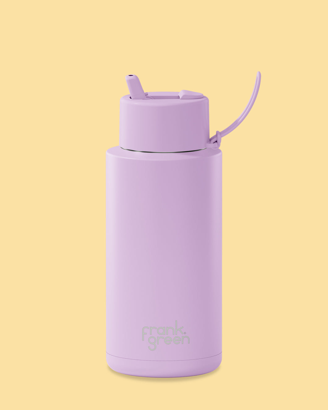 Frank Green Ceramic Reusable Bottle - Lilac Haze - 34oz/1L