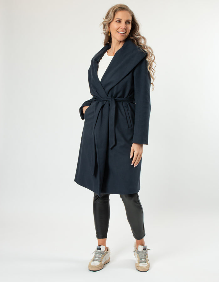 Stella + Gemma Channing Coat - Sergeant Blue