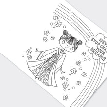 Load image into Gallery viewer, Cherry Blossom Princess and Friends Colouring Book
