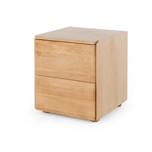 Load image into Gallery viewer, Cube Bedside Table - Natural Oak
