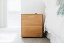 Load image into Gallery viewer, Cube Bedside Table - Natural Oak
