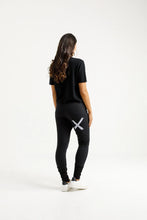 Load image into Gallery viewer, Homelee Apartment Pants - Alpine - Black with Lilac X
