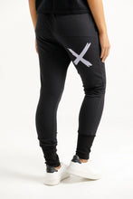 Load image into Gallery viewer, Homelee Apartment Pants - Alpine - Black with Lilac X
