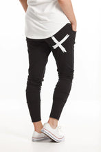 Load image into Gallery viewer, Homelee Apartment Pants - Black with White X
