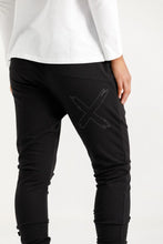 Load image into Gallery viewer, Homelee Apartment Pants - Winter - Black with Black X Outline
