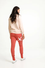 Load image into Gallery viewer, Homelee Apartment Pants - Winter - Tandoori with White X
