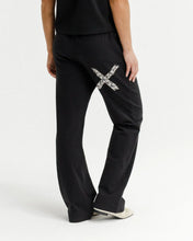 Load image into Gallery viewer, Homelee Avenue Pants - Black with Graphite Daisy X
