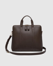 Load image into Gallery viewer, Louenhide Rhodes Laptop Bag - Chocolate
