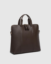 Load image into Gallery viewer, Louenhide Rhodes Laptop Bag - Chocolate
