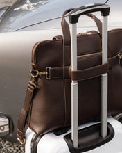 Load image into Gallery viewer, Louenhide Rhodes Laptop Bag - Chocolate

