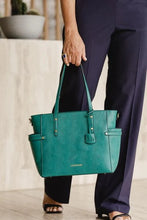Load image into Gallery viewer, Louenhide Toulouse Lizard Teal Tote Bag
