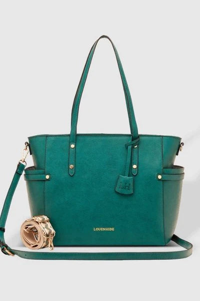 Louenhide Toulouse Lizard Teal Tote Bag