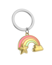 Load image into Gallery viewer, Metalmorphose Keychain - Rainbow
