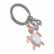 Load image into Gallery viewer, Metalmorphose Keychain - Turtle
