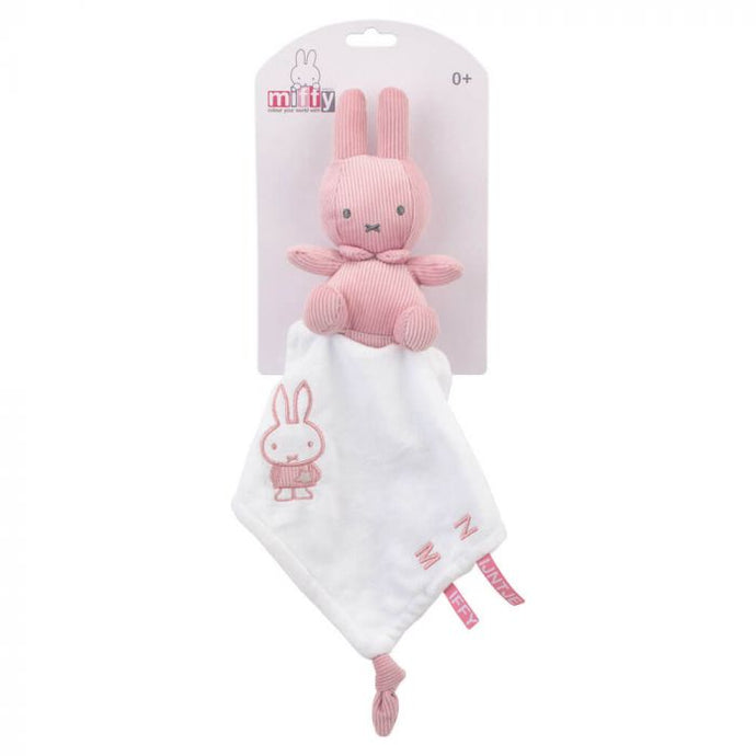 Miffy Pink Rib - Cuddle Blanket
