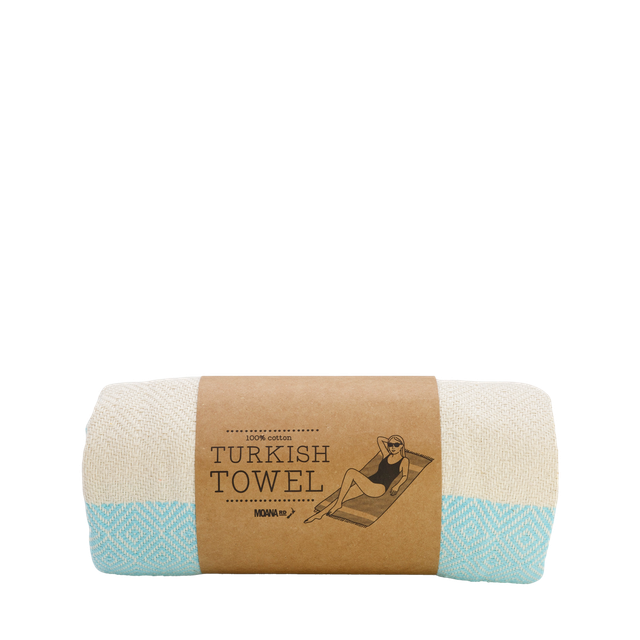 Moana Road - Turkish Towel - Blue
