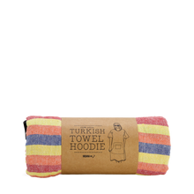 Load image into Gallery viewer, Moana Road - Turkish Towel Hoodie - Multicolour
