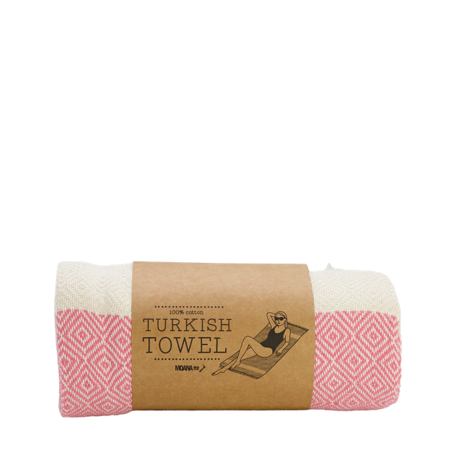 Moana Road - Turkish Towel - Pink