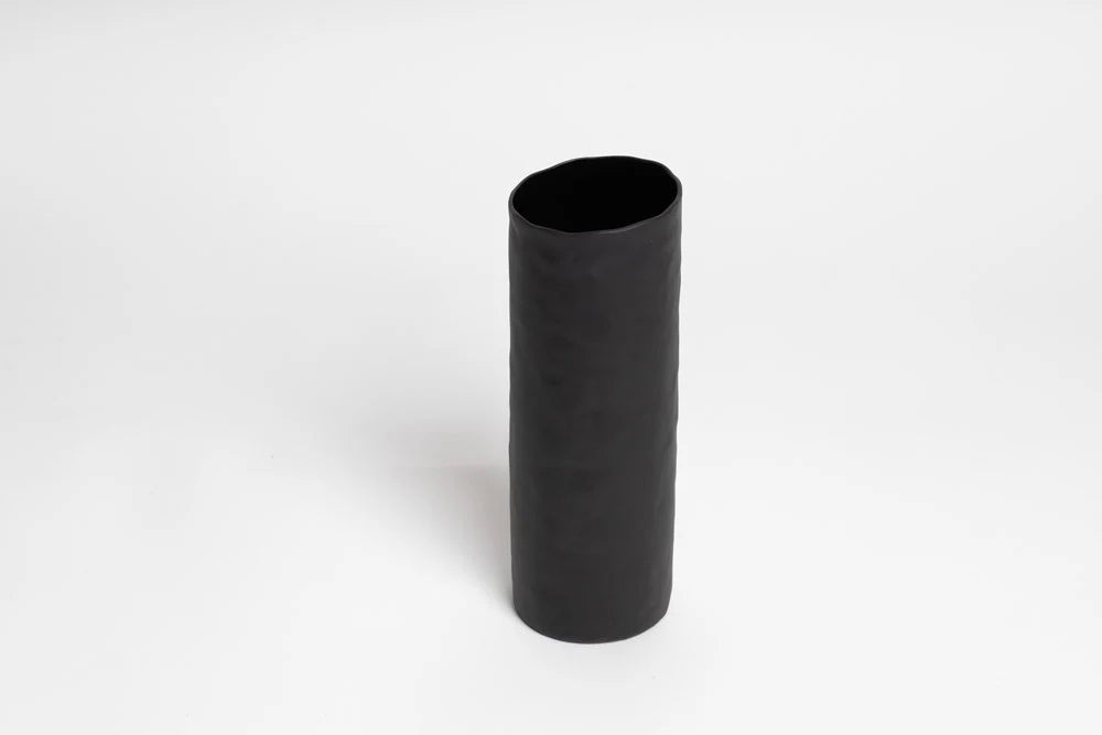 Ned Collections Bernie Vase - Black