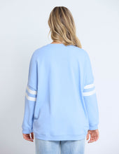 Load image into Gallery viewer, Stella + Gemma Newport Sweater - Cornflower True Icon

