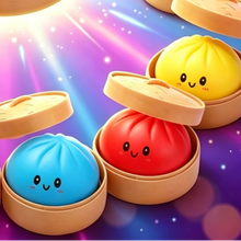 Load image into Gallery viewer, Solid Colour Dumpling Squishy
