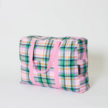 Load image into Gallery viewer, Project Ten - Plaid Overnight Bag
