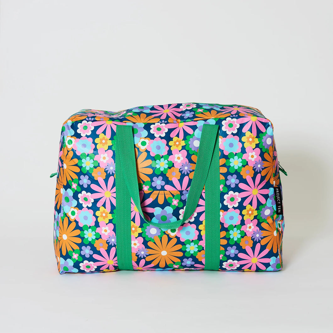 Project Ten - Pop Floral Overnight Bag