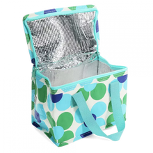 Load image into Gallery viewer, Rex London Lunch Bag - Blue &amp; Green Daisy
