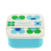 Load image into Gallery viewer, Rex London Snack Box - Blue &amp; Green Daisy
