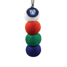 Load image into Gallery viewer, Smelly Balls Air Freshener - NZ Warriors Set - Coconut &amp; Lime
