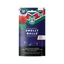 Load image into Gallery viewer, Smelly Balls Air Freshener - NZ Warriors Set - Coconut &amp; Lime
