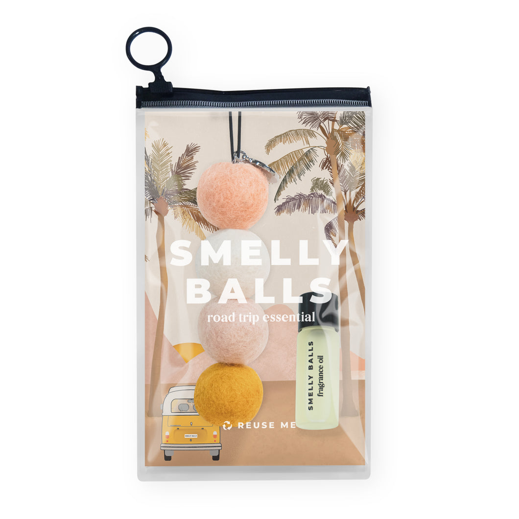 Smelly Balls Air Freshener - Sun Seeker Set - Tobacco Vanilla