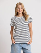 Load image into Gallery viewer, Stella + Gemma Classic Stripe Tee - Navy/White Stripe

