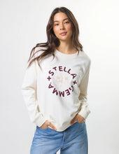 Load image into Gallery viewer, Stella + Gemma Classic Sweat - Cream Burgandy Rotation
