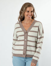 Load image into Gallery viewer, Stella + Gemma Greyson Cardi - Oat Stripe
