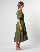 Load image into Gallery viewer, Stella + Gemma Mikki Dress - Olive Grove
