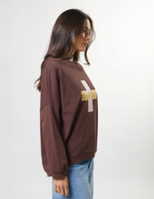 Load image into Gallery viewer, Stella + Gemma Newport Sweat - Chocolate

