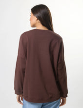 Load image into Gallery viewer, Stella + Gemma Newport Sweat - Chocolate
