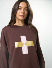 Load image into Gallery viewer, Stella + Gemma Newport Sweat - Chocolate
