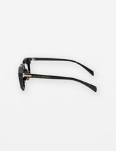 Load image into Gallery viewer, Stella + Gemma Sunglasses - Iris - Black

