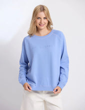 Load image into Gallery viewer, Stella + Gemma Sweater - Classic Sweat - Sky Embroidered Logo
