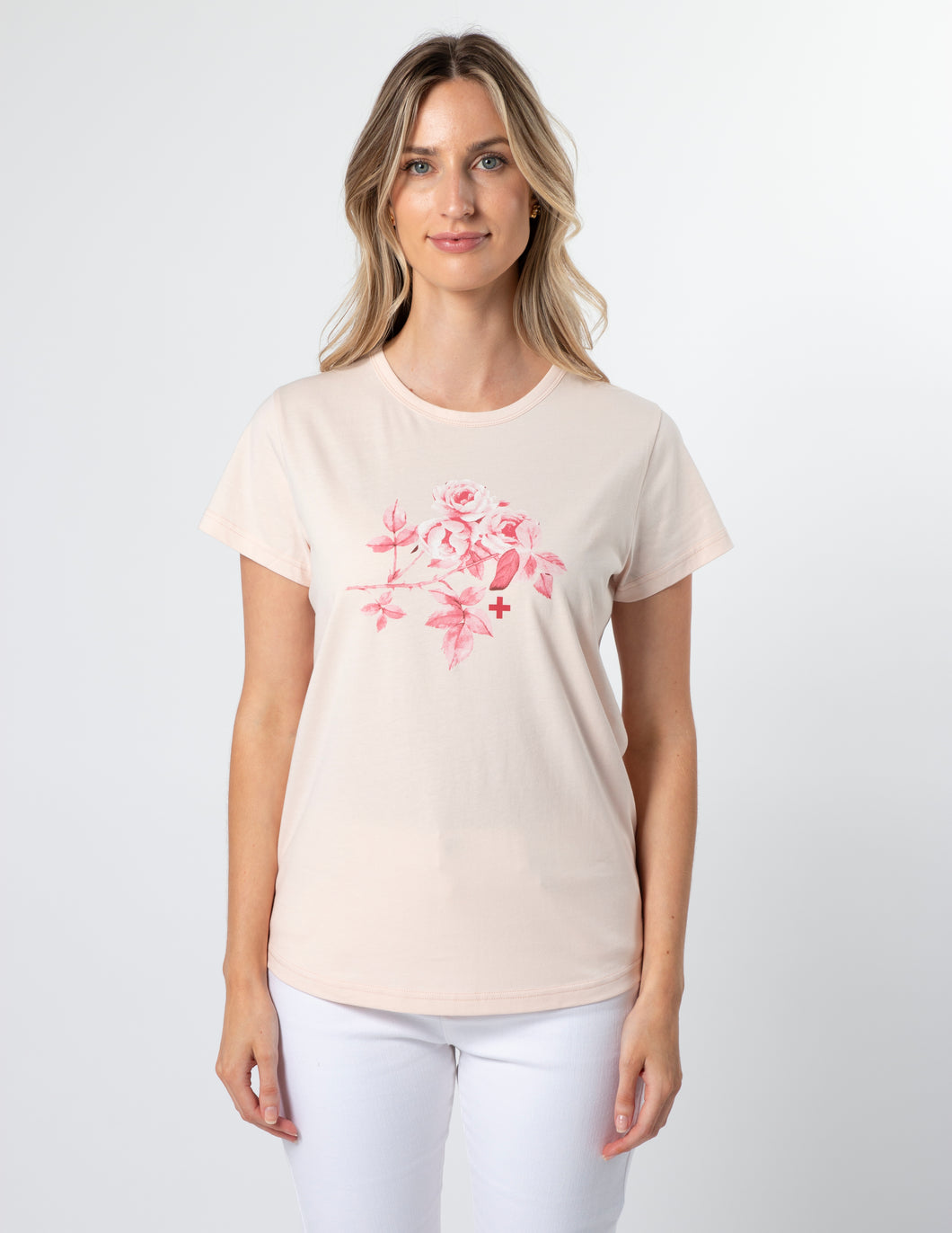 Stella + Gemma T-Shirt - Blush Jolie Ruby Rose