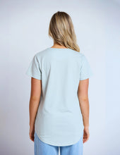 Load image into Gallery viewer, Stella + Gemma Classic Tee - Duckegg Postcard Cross

