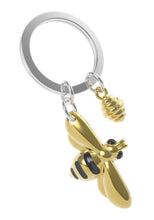 Load image into Gallery viewer, Metalmorphose Keychain - Bee
