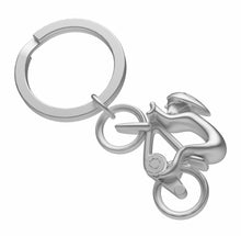 Load image into Gallery viewer, Metalmorphose Keychain - Cyclist
