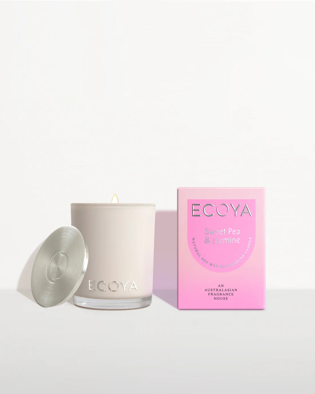 Ecoya - Sweet Pea & Jasmine Mini Madison Candle