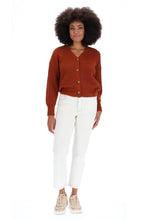 Load image into Gallery viewer, Charlo by Augustine - Tara Cardigan - Rust
