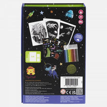 Load image into Gallery viewer, Tiger Tribe - Dinos in Space Colouring Set
